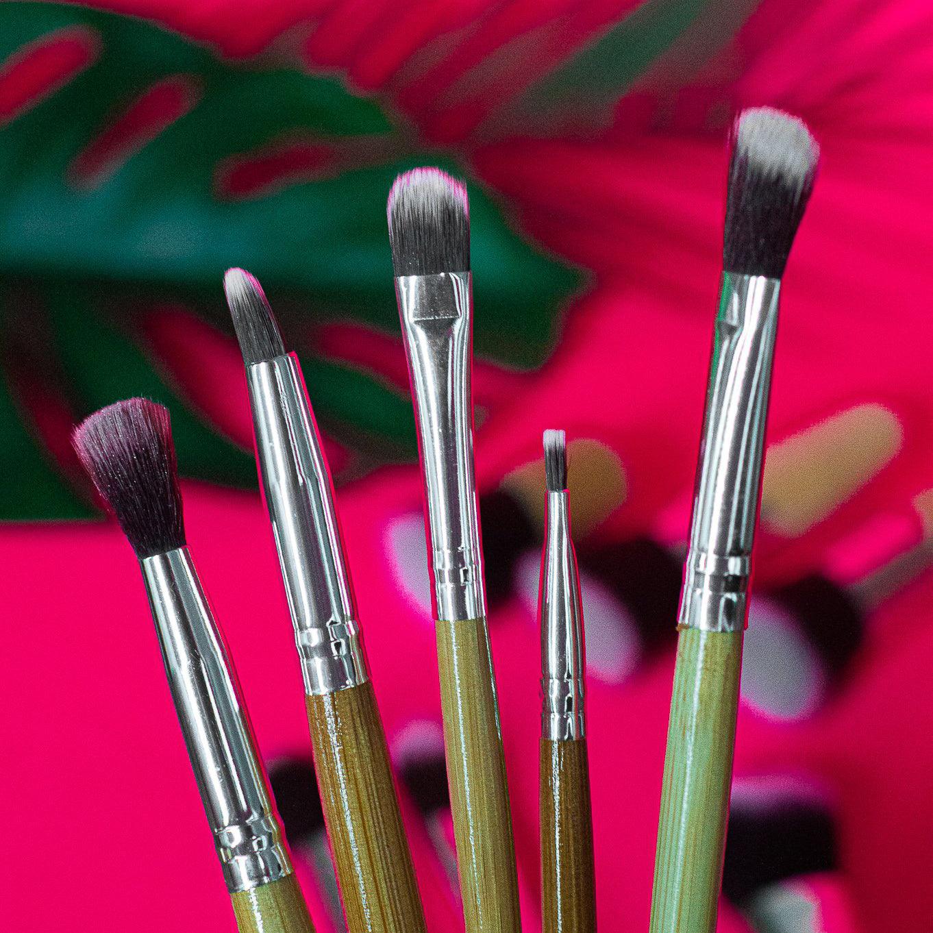 Bamboo Makeup Brushes - Image 3