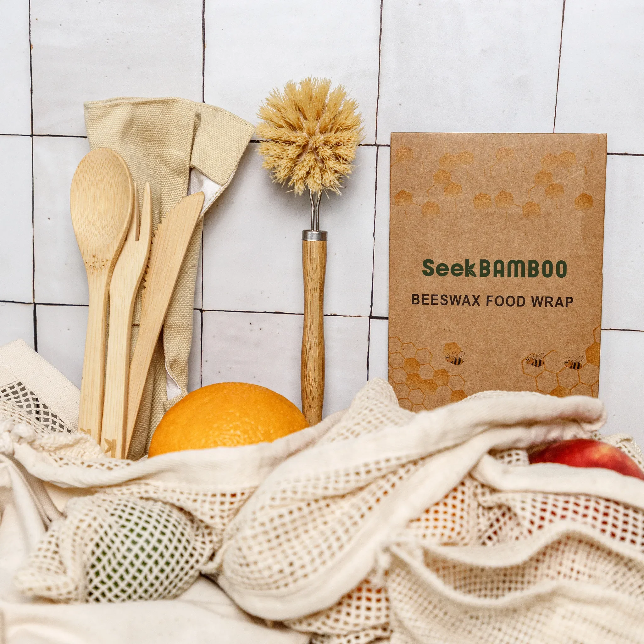 Reusable Produce Bags (Set of 3) - Image 4